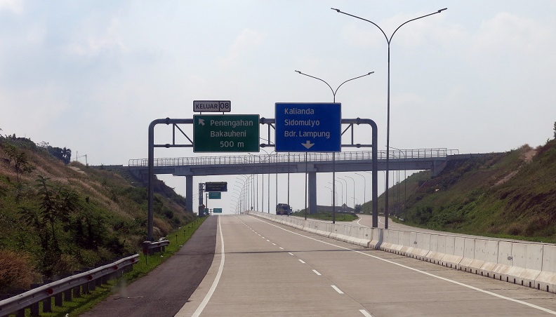 tarif tol lampung terbaru