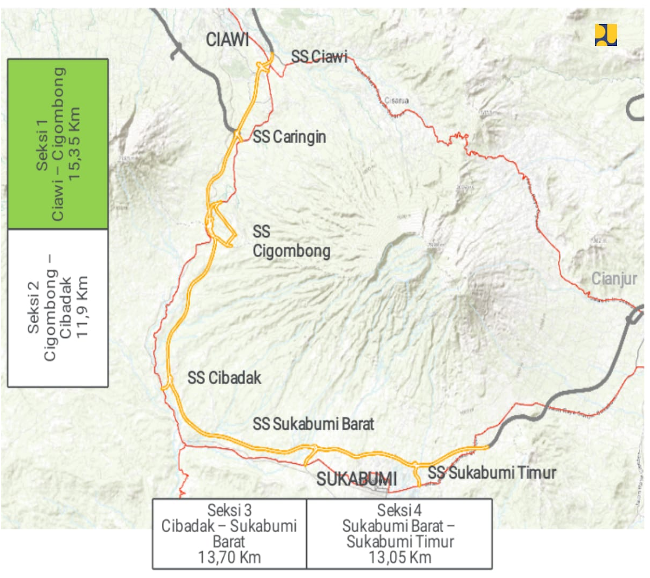 peta-bocimi peta tol bocimi