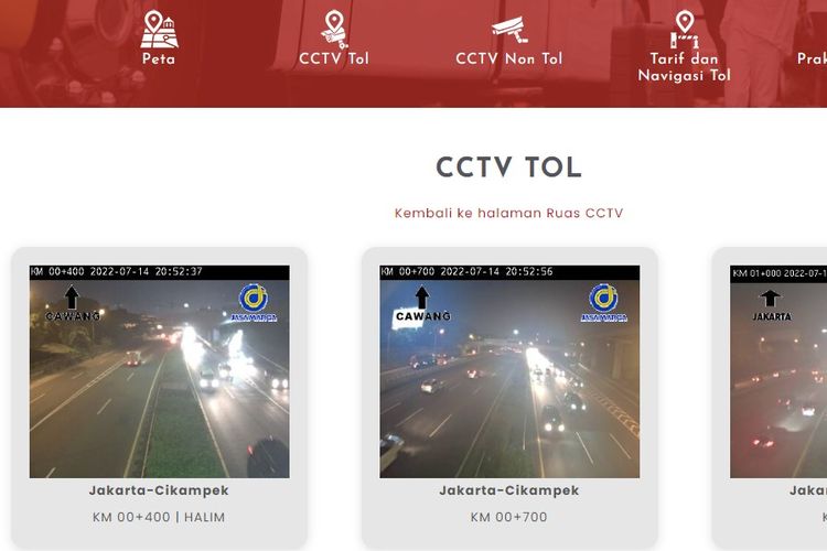 CCTV Tol Cikampek Online